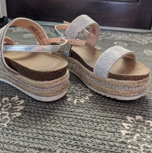 Madden Girl Sqarkle Platforms